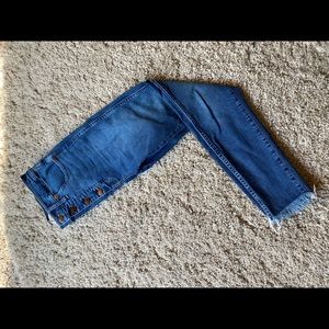 Madewell 10” high rise skinny